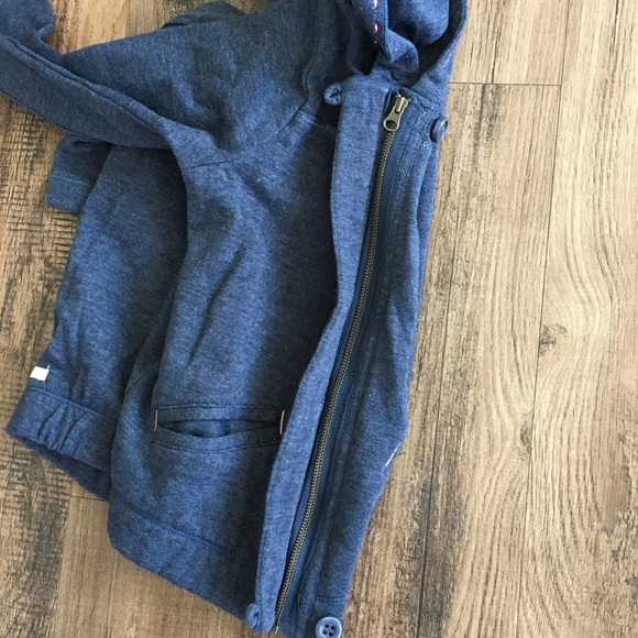 O'Neill Kids Dark Blue Hooded Jean Jacket - Picture 7 of 7